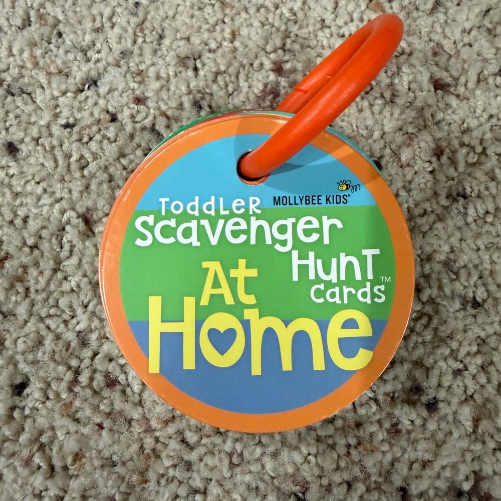 MOLLYBEE KIDS Toddler Scavenger Hunt Cards at Home, Toddler Activity, Ages 2, 3